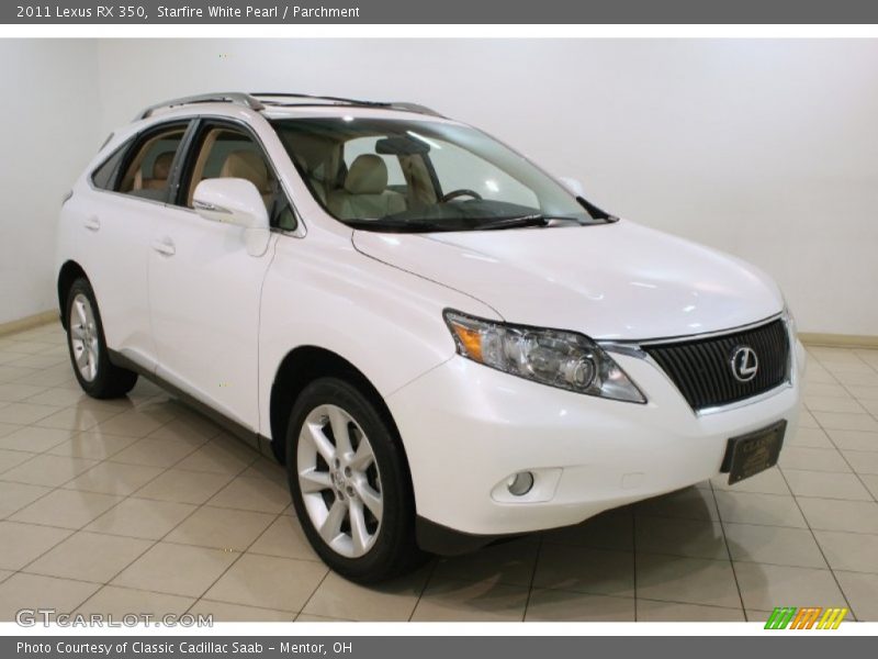 Starfire White Pearl / Parchment 2011 Lexus RX 350