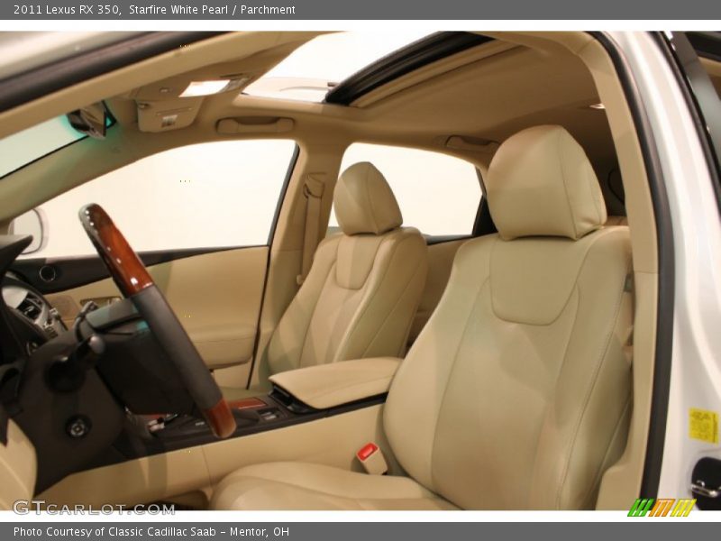 Starfire White Pearl / Parchment 2011 Lexus RX 350