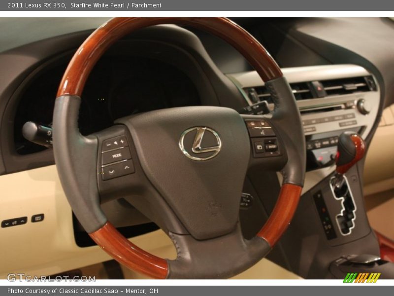 Starfire White Pearl / Parchment 2011 Lexus RX 350