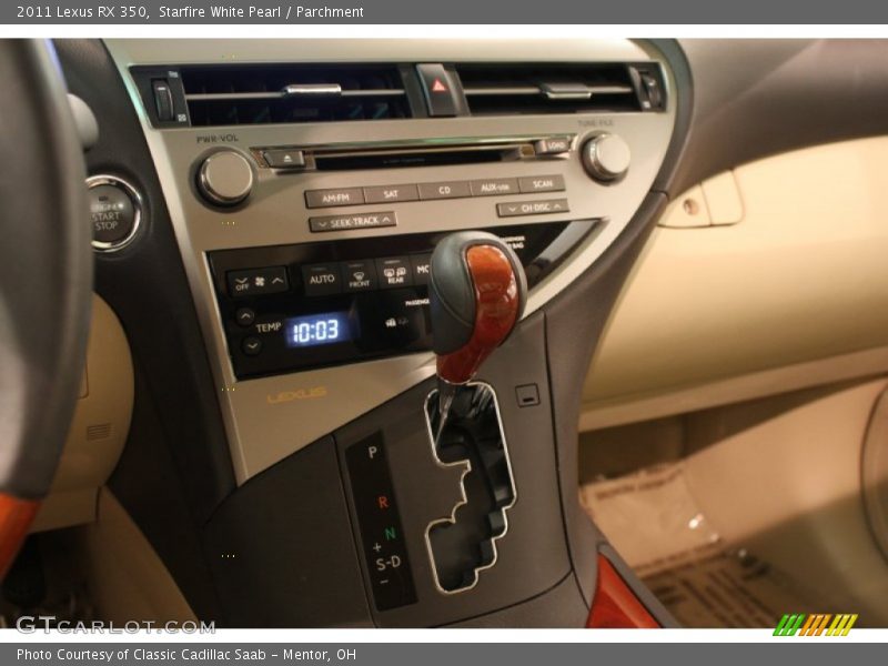 Starfire White Pearl / Parchment 2011 Lexus RX 350