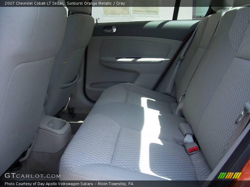 Sunburst Orange Metallic / Gray 2007 Chevrolet Cobalt LT Sedan