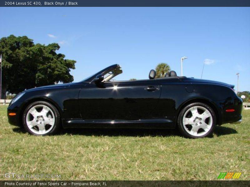 Black Onyx / Black 2004 Lexus SC 430