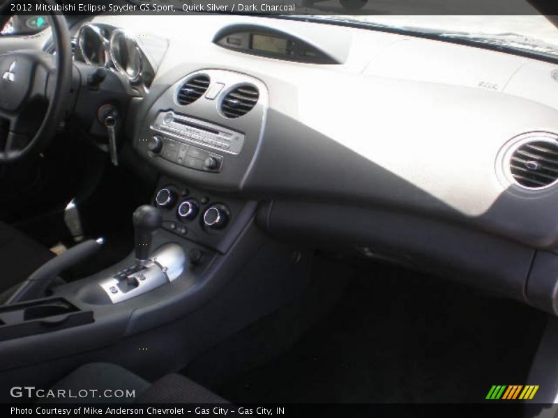 Quick Silver / Dark Charcoal 2012 Mitsubishi Eclipse Spyder GS Sport