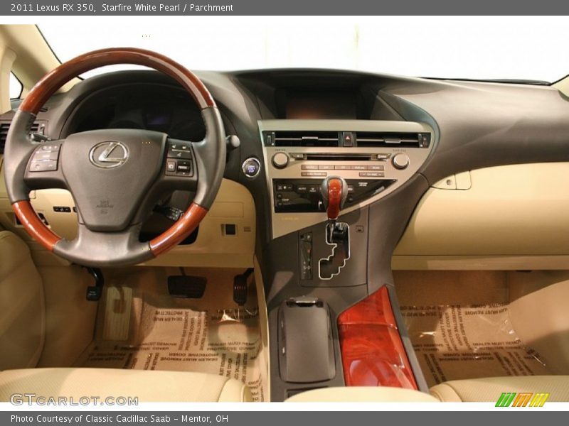 Starfire White Pearl / Parchment 2011 Lexus RX 350