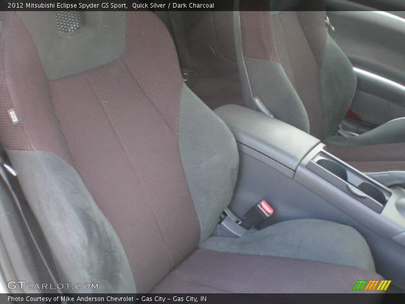 Quick Silver / Dark Charcoal 2012 Mitsubishi Eclipse Spyder GS Sport