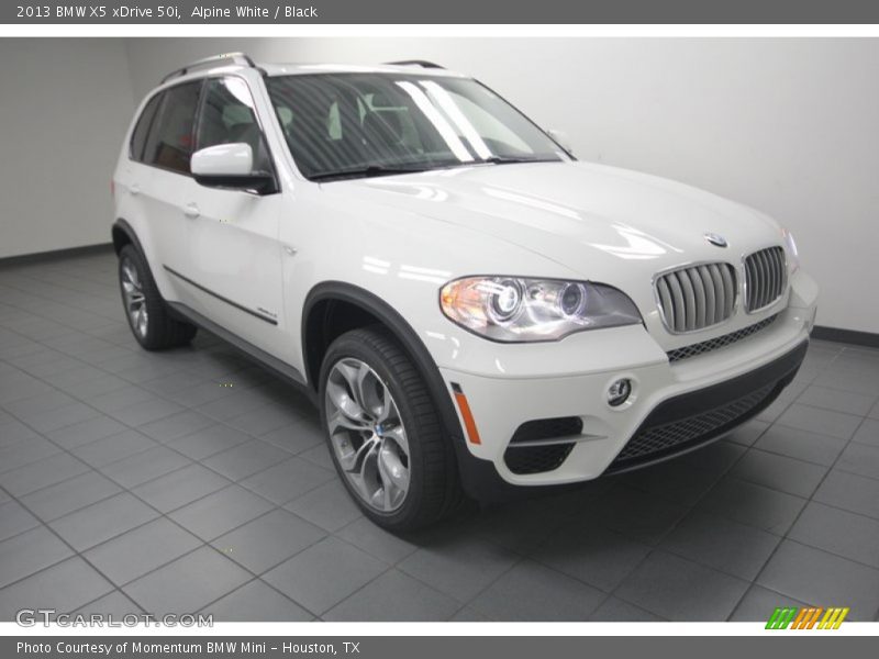 Alpine White / Black 2013 BMW X5 xDrive 50i
