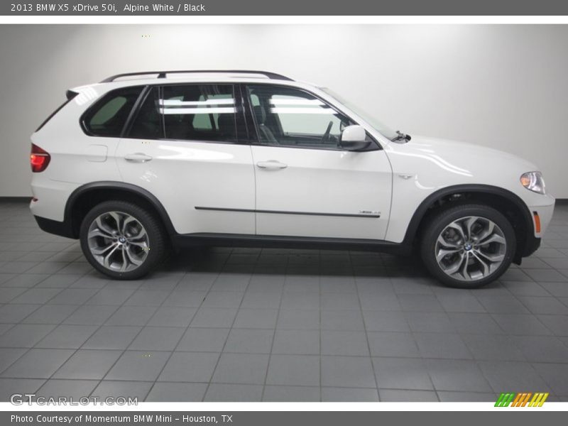 Alpine White / Black 2013 BMW X5 xDrive 50i