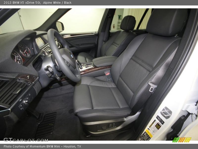Alpine White / Black 2013 BMW X5 xDrive 50i
