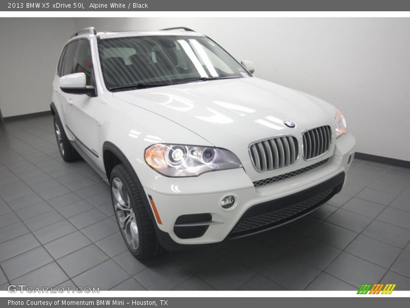 Alpine White / Black 2013 BMW X5 xDrive 50i