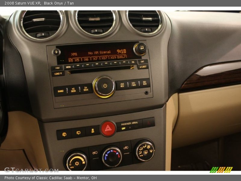 Black Onyx / Tan 2008 Saturn VUE XR
