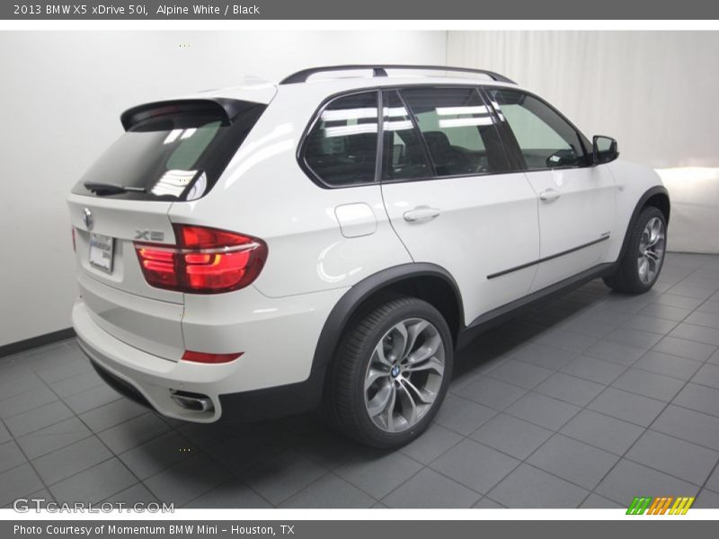 Alpine White / Black 2013 BMW X5 xDrive 50i