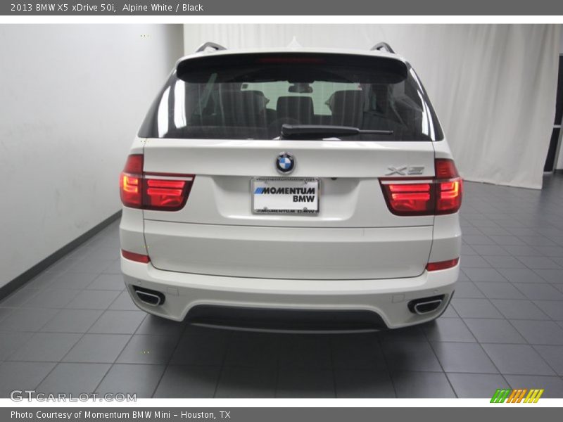 Alpine White / Black 2013 BMW X5 xDrive 50i