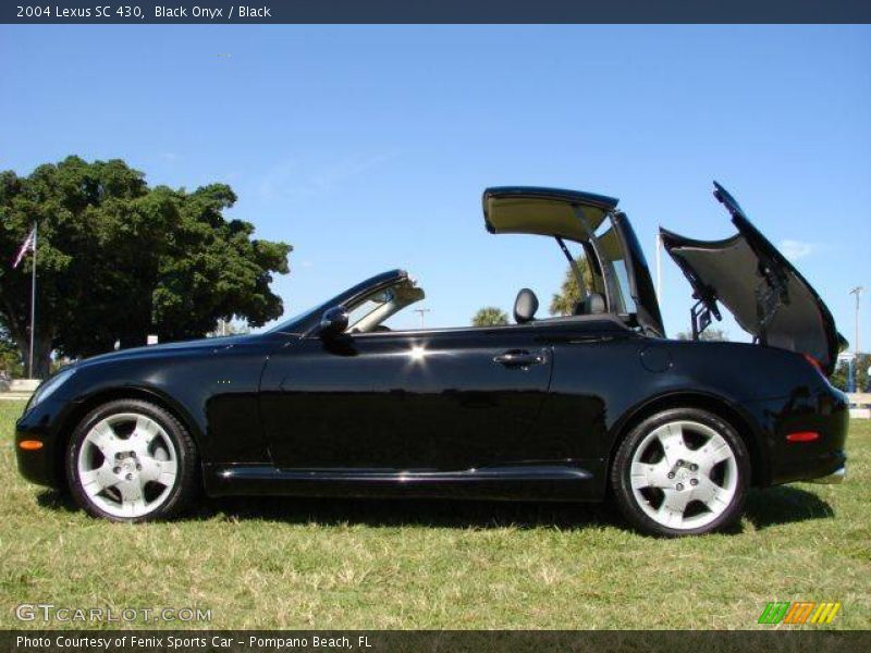 Black Onyx / Black 2004 Lexus SC 430