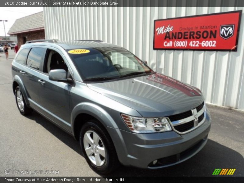 Silver Steel Metallic / Dark Slate Gray 2010 Dodge Journey SXT