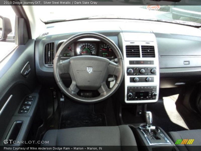 Silver Steel Metallic / Dark Slate Gray 2010 Dodge Journey SXT