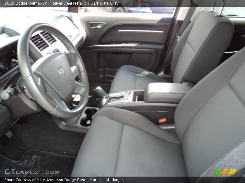Silver Steel Metallic / Dark Slate Gray 2010 Dodge Journey SXT