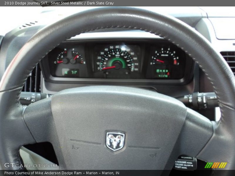 Silver Steel Metallic / Dark Slate Gray 2010 Dodge Journey SXT