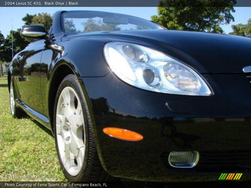 Black Onyx / Black 2004 Lexus SC 430