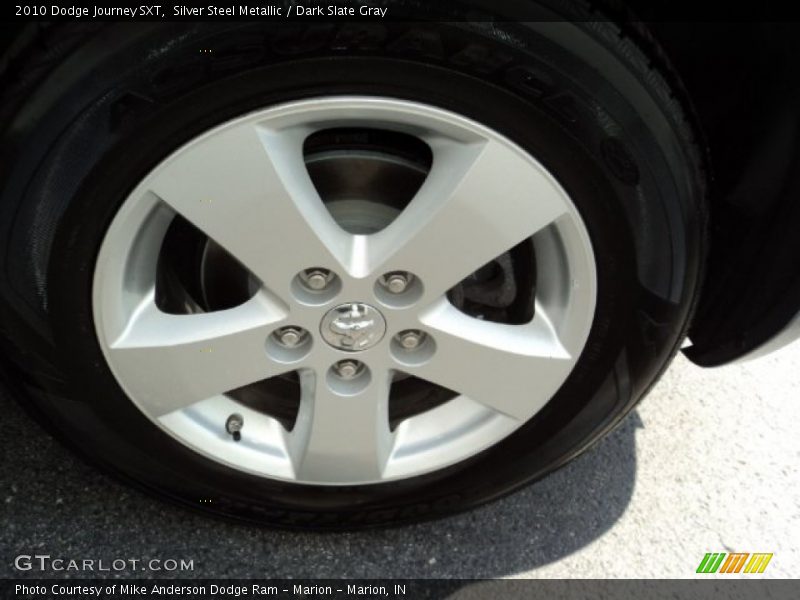 Silver Steel Metallic / Dark Slate Gray 2010 Dodge Journey SXT