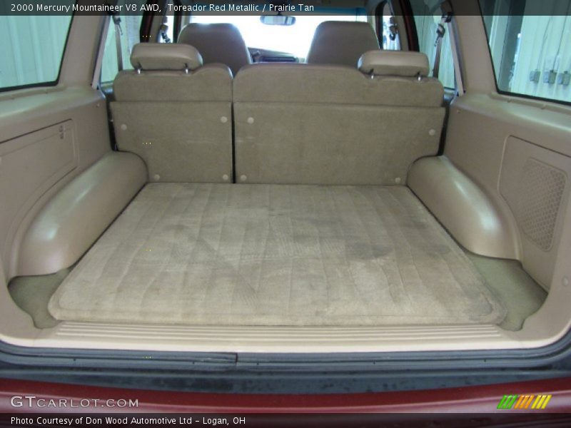 Toreador Red Metallic / Prairie Tan 2000 Mercury Mountaineer V8 AWD