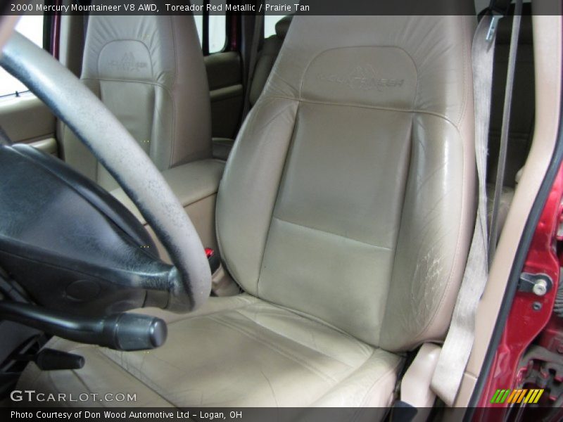 Toreador Red Metallic / Prairie Tan 2000 Mercury Mountaineer V8 AWD