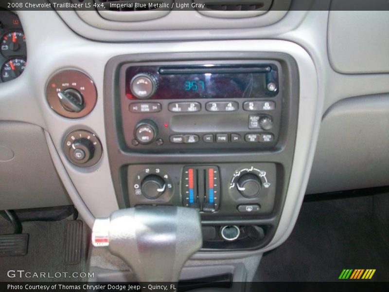 Imperial Blue Metallic / Light Gray 2008 Chevrolet TrailBlazer LS 4x4