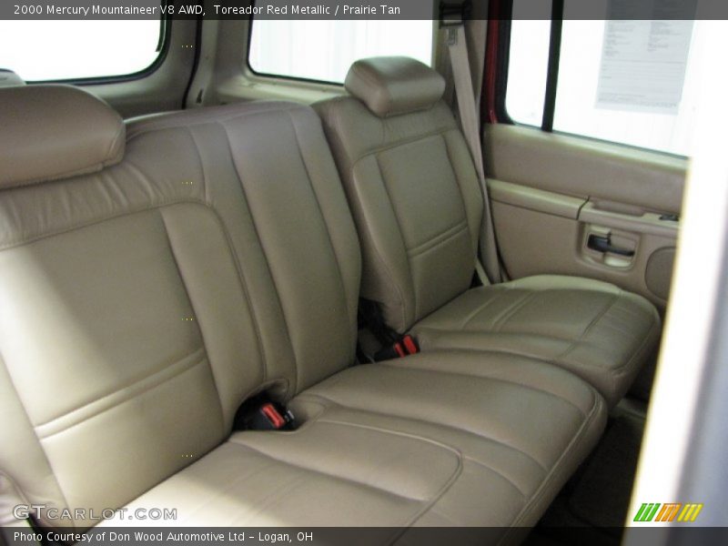 Toreador Red Metallic / Prairie Tan 2000 Mercury Mountaineer V8 AWD