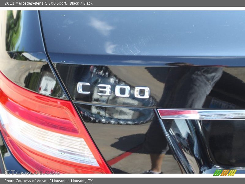 Black / Black 2011 Mercedes-Benz C 300 Sport