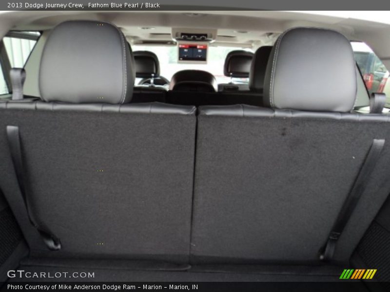 Fathom Blue Pearl / Black 2013 Dodge Journey Crew