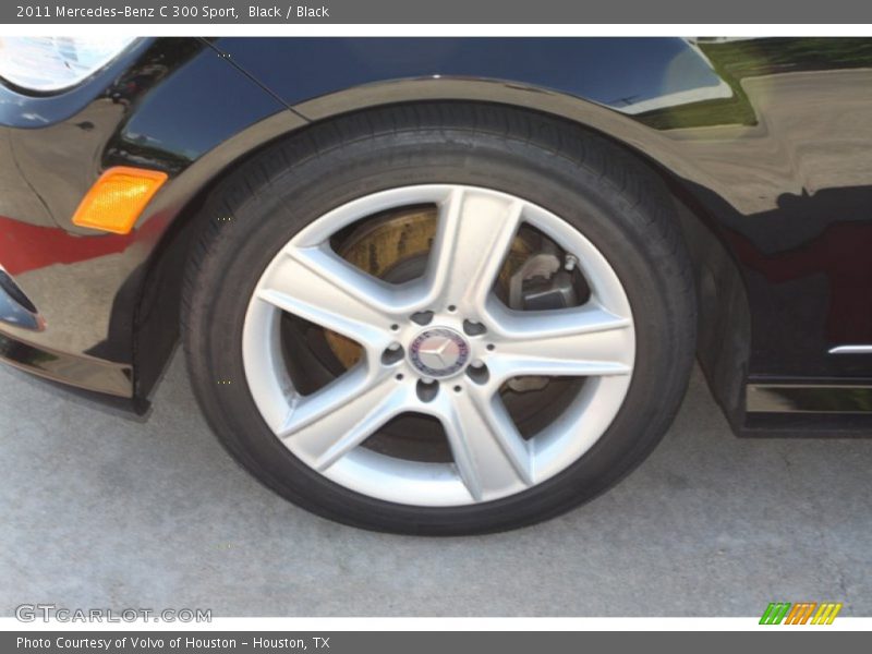 Black / Black 2011 Mercedes-Benz C 300 Sport
