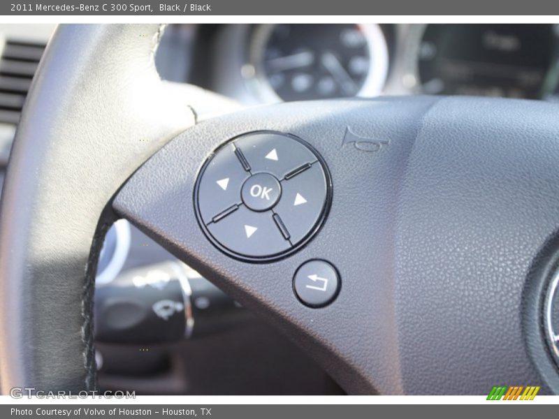 Black / Black 2011 Mercedes-Benz C 300 Sport