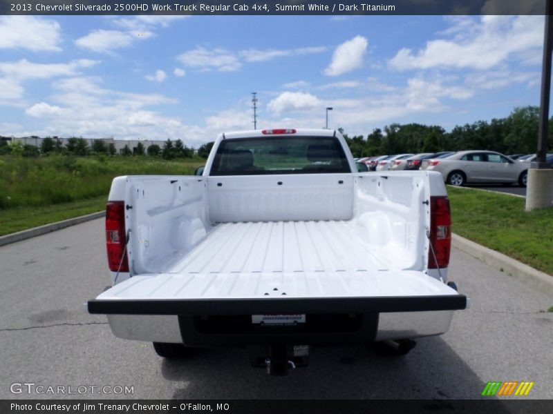 Summit White / Dark Titanium 2013 Chevrolet Silverado 2500HD Work Truck Regular Cab 4x4