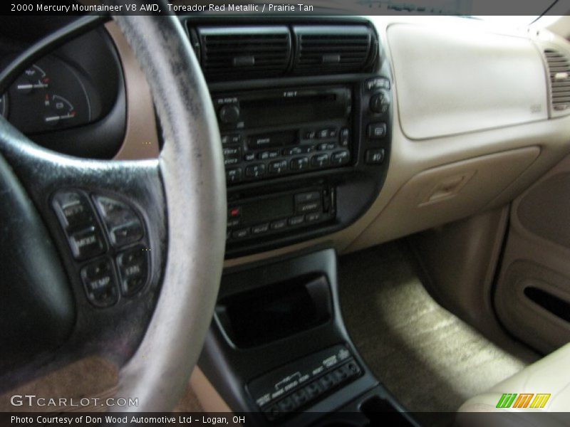 Toreador Red Metallic / Prairie Tan 2000 Mercury Mountaineer V8 AWD