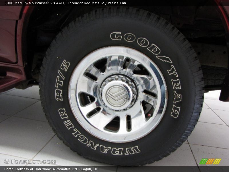 Toreador Red Metallic / Prairie Tan 2000 Mercury Mountaineer V8 AWD