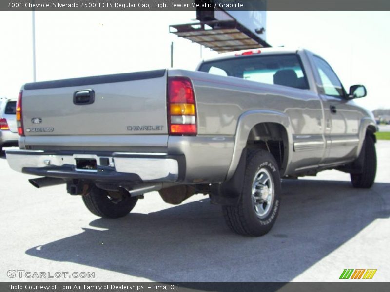 Light Pewter Metallic / Graphite 2001 Chevrolet Silverado 2500HD LS Regular Cab