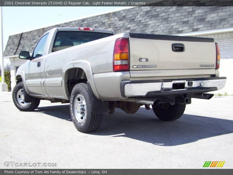 Light Pewter Metallic / Graphite 2001 Chevrolet Silverado 2500HD LS Regular Cab