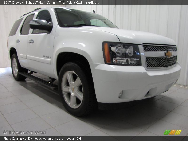 Summit White / Light Cashmere/Ebony 2007 Chevrolet Tahoe LT 4x4