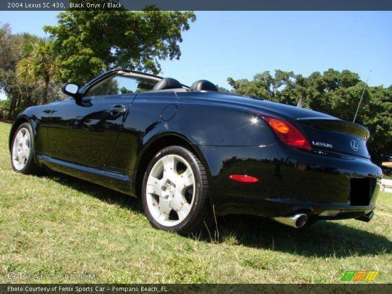 Black Onyx / Black 2004 Lexus SC 430