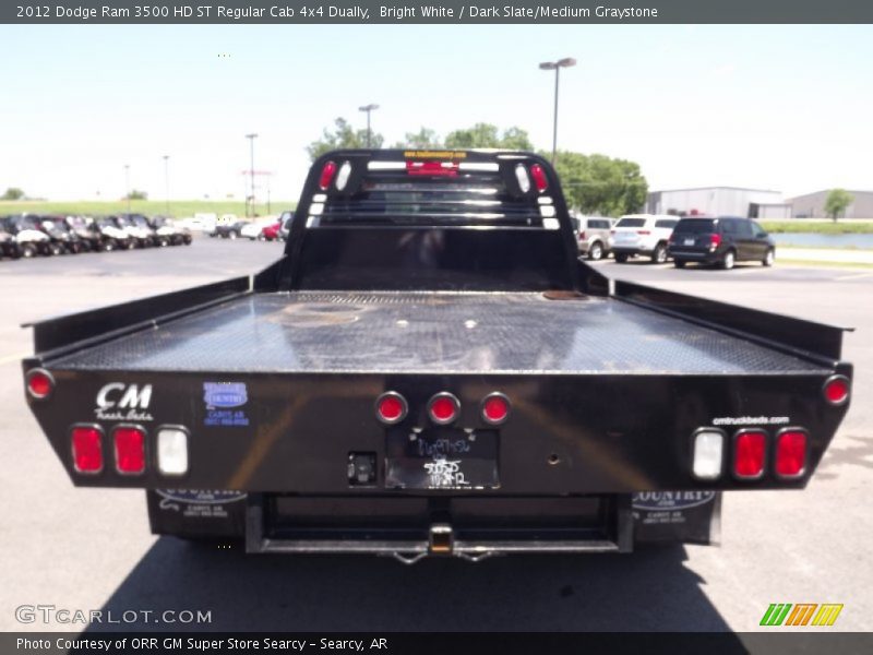 Bright White / Dark Slate/Medium Graystone 2012 Dodge Ram 3500 HD ST Regular Cab 4x4 Dually