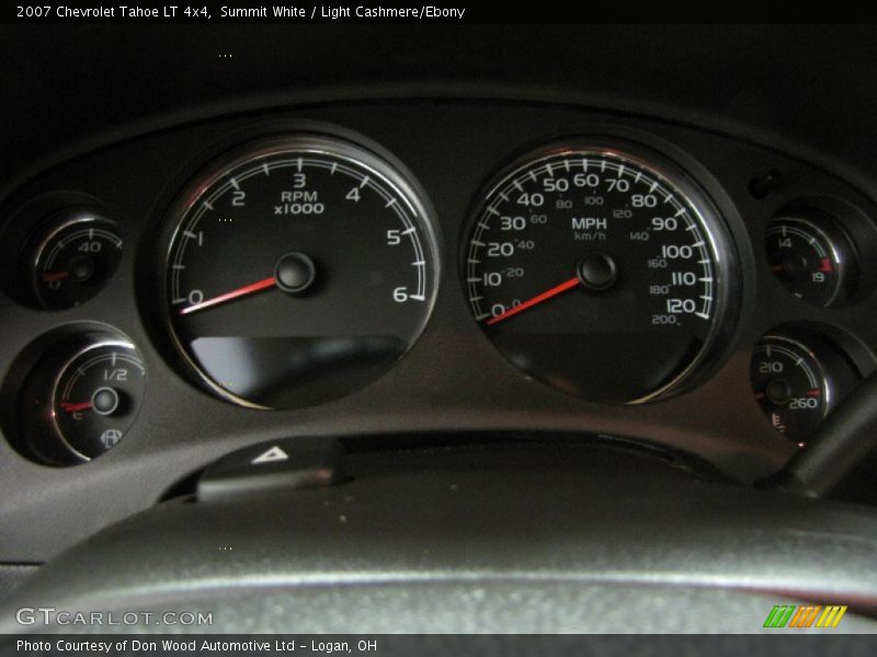Summit White / Light Cashmere/Ebony 2007 Chevrolet Tahoe LT 4x4