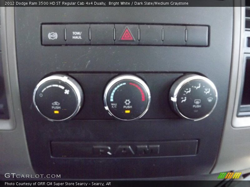 Bright White / Dark Slate/Medium Graystone 2012 Dodge Ram 3500 HD ST Regular Cab 4x4 Dually