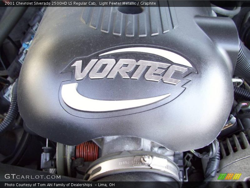 Light Pewter Metallic / Graphite 2001 Chevrolet Silverado 2500HD LS Regular Cab