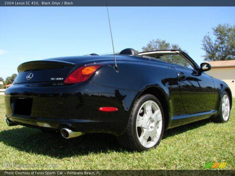 Black Onyx / Black 2004 Lexus SC 430