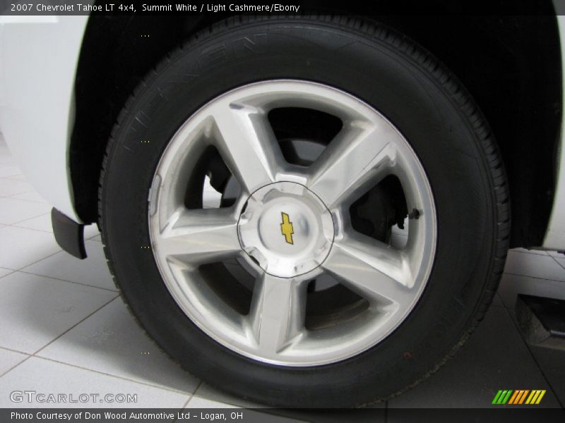 Summit White / Light Cashmere/Ebony 2007 Chevrolet Tahoe LT 4x4