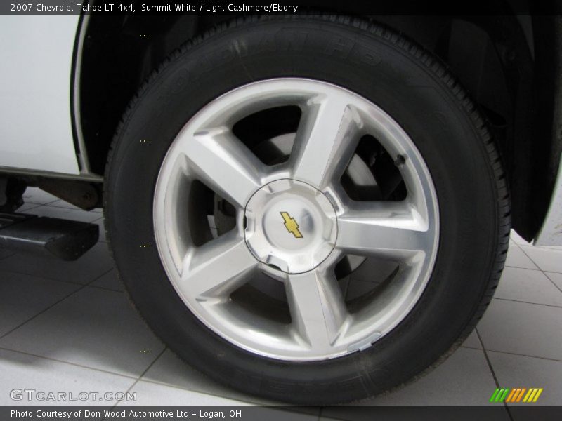 Summit White / Light Cashmere/Ebony 2007 Chevrolet Tahoe LT 4x4
