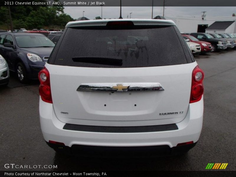 Summit White / Jet Black 2013 Chevrolet Equinox LT AWD