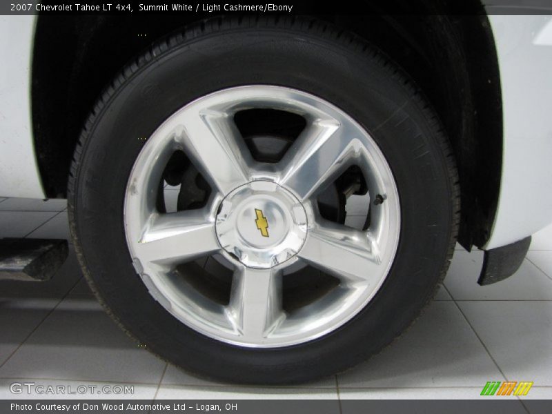 Summit White / Light Cashmere/Ebony 2007 Chevrolet Tahoe LT 4x4