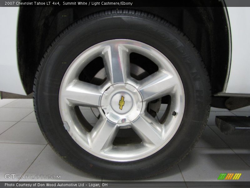 Summit White / Light Cashmere/Ebony 2007 Chevrolet Tahoe LT 4x4