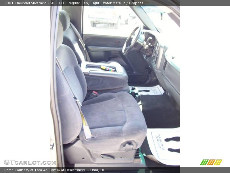 Light Pewter Metallic / Graphite 2001 Chevrolet Silverado 2500HD LS Regular Cab