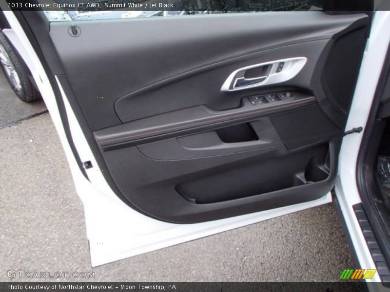 Summit White / Jet Black 2013 Chevrolet Equinox LT AWD